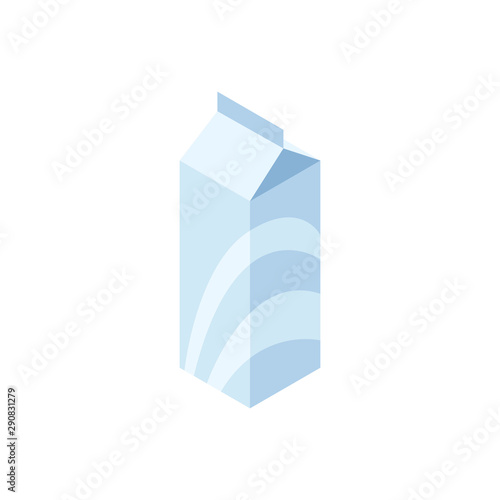 Milk isometric icon