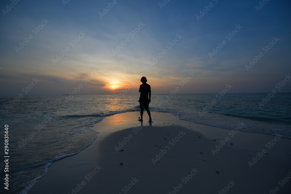 Naklejka premium Malediwy