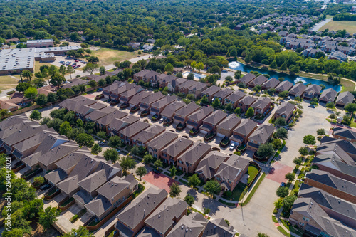 Aerial view of the Enclave at Wilshire Park