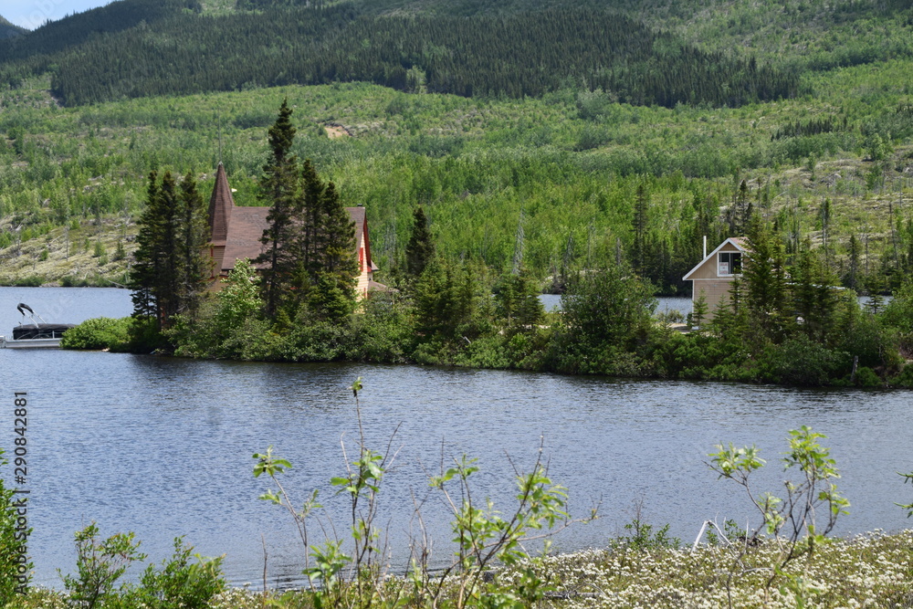Fototapeta premium Strade e Paesaggi Canadesi