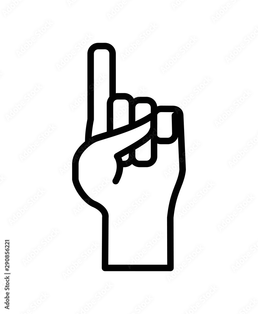 hand human isolated icon vector illustration hand human isolated icon vector illustration