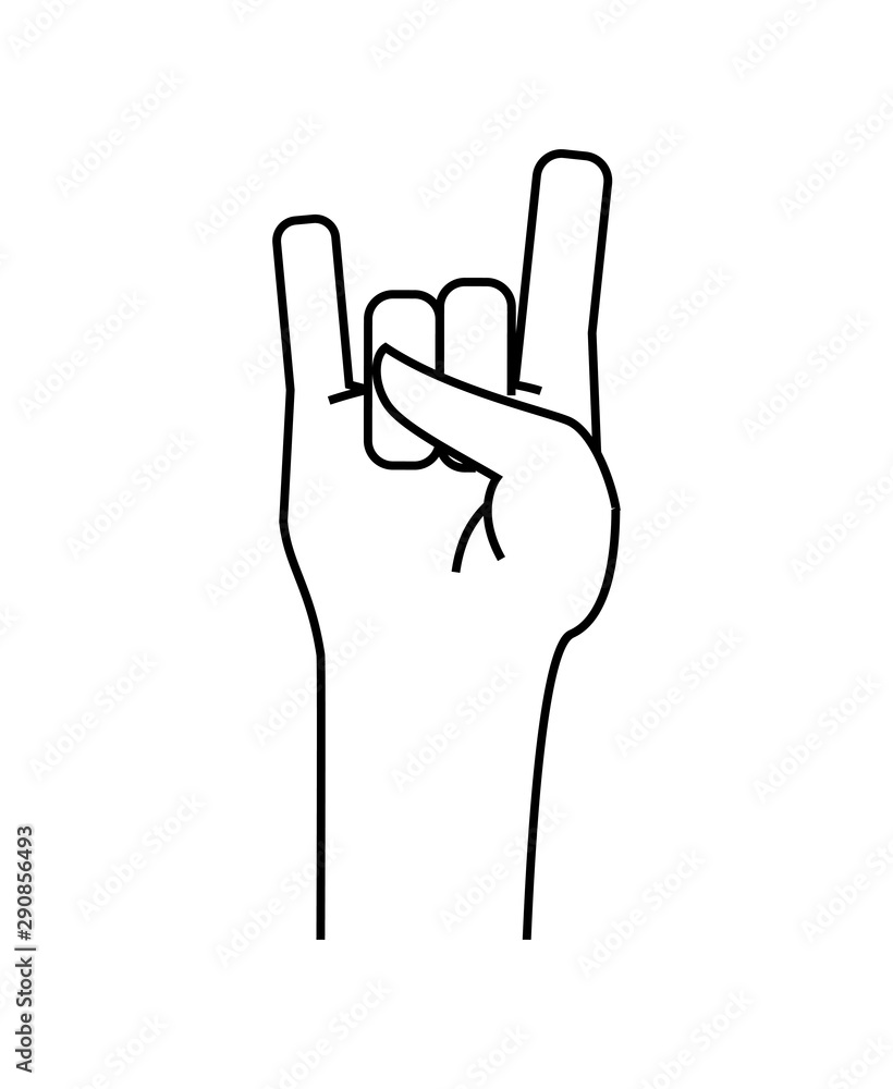 hand human isolated icon vector illustration hand human isolated icon vector illustration