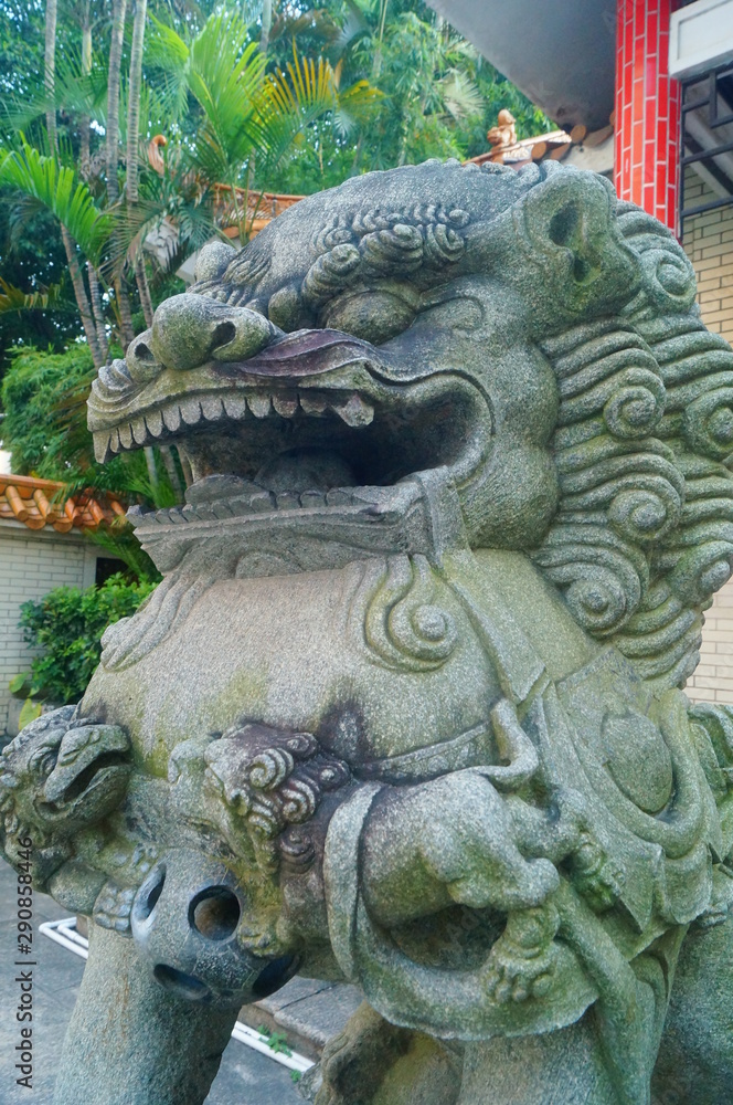 Stone lions Stone lions