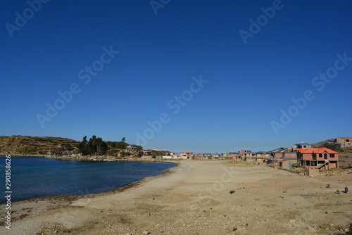 Comunidad Challapampa, Isla del sol, sector norte, lago Titicaca, Bolivia.