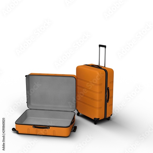 Plastic Luggage, SuitCase photo