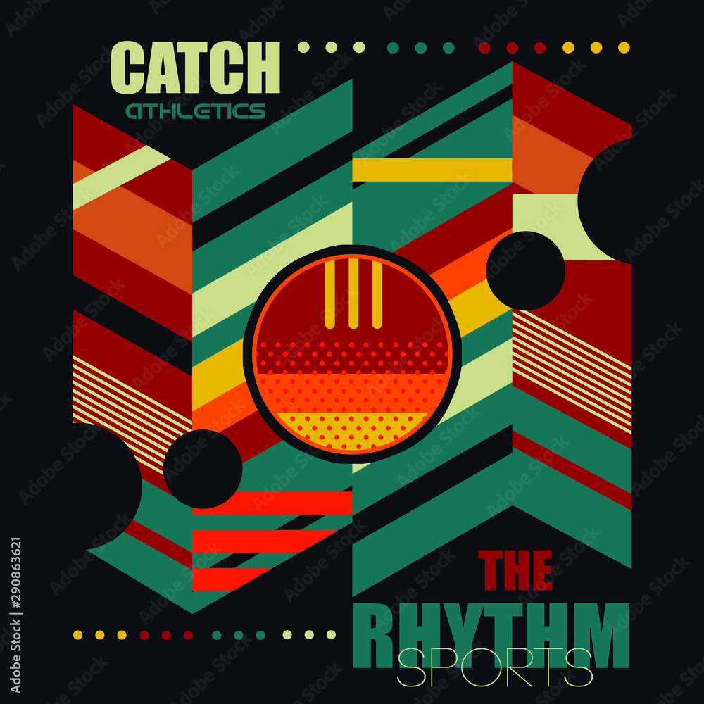 Obraz premium sports fashion graphic design