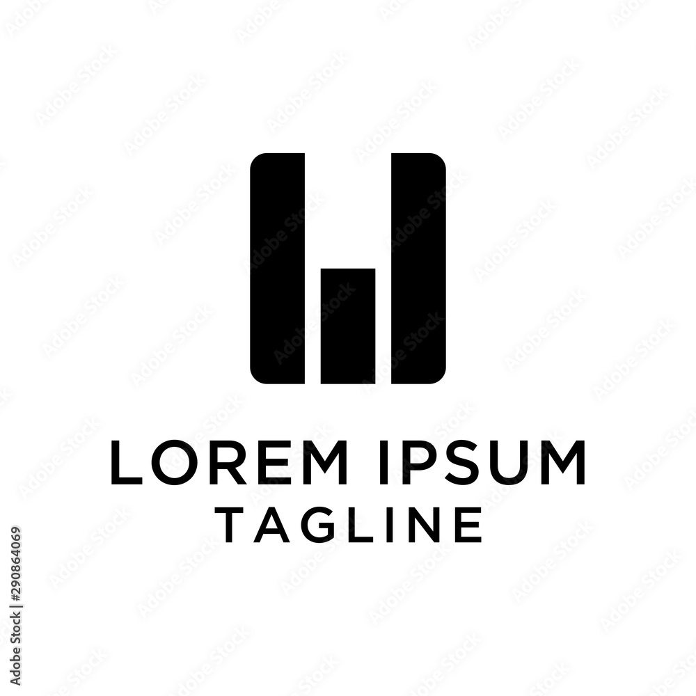 initial letter logo LI, IL, logo template