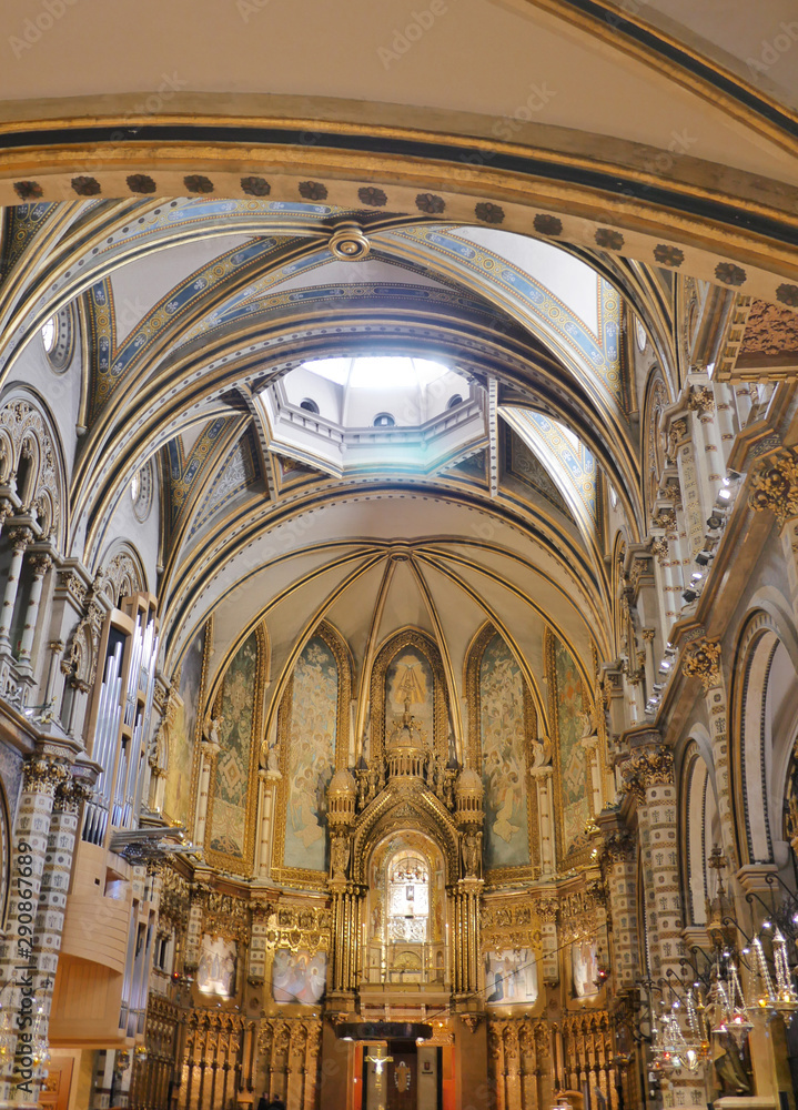 Spain, Barcelona, Santa Maria de Montserrat‎ Abbey