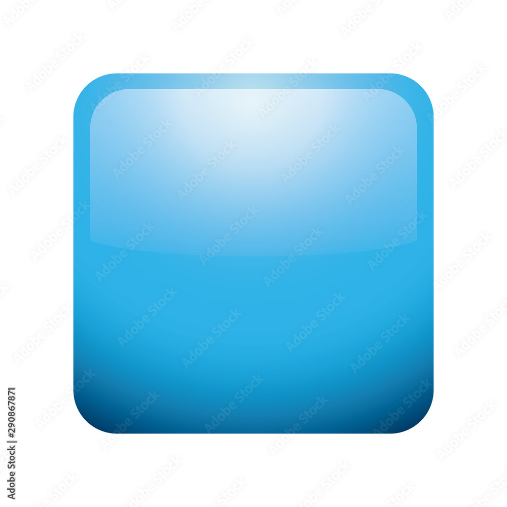 square button isolated icon vector illustration square button isolated icon vector illustration