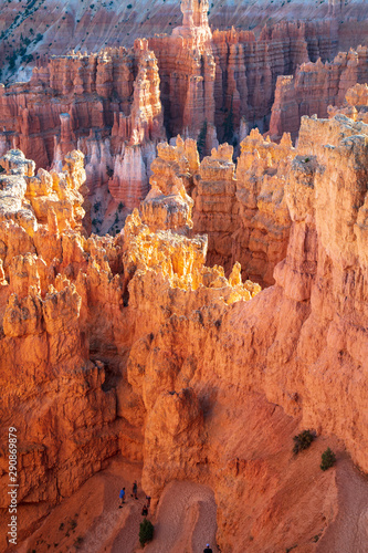 The spectacle of thousands of glowing orange earthen spires concentrated in the valley below the rim of Bryce Canyon National Park is an amazing site