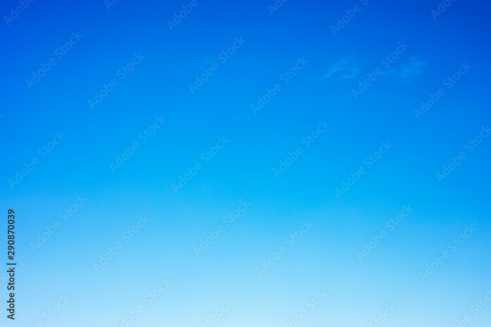 Clear blue sky background and empty space for your design, no cloud Clear blue sky background and empty space for your design, no cloud