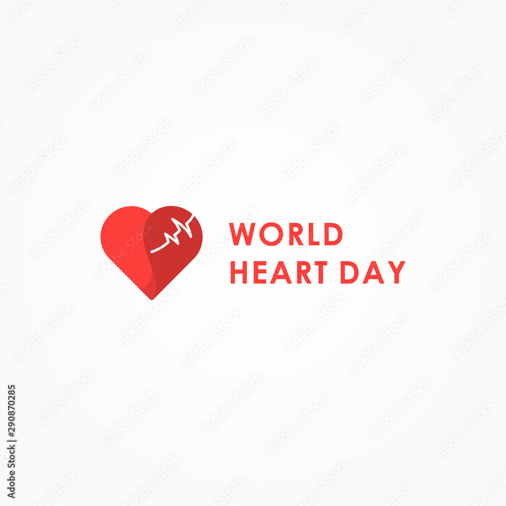 World Heart Day Design Template Vector illustration