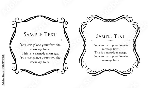 ハロウィンフレーム　テンプレート　シンプル　