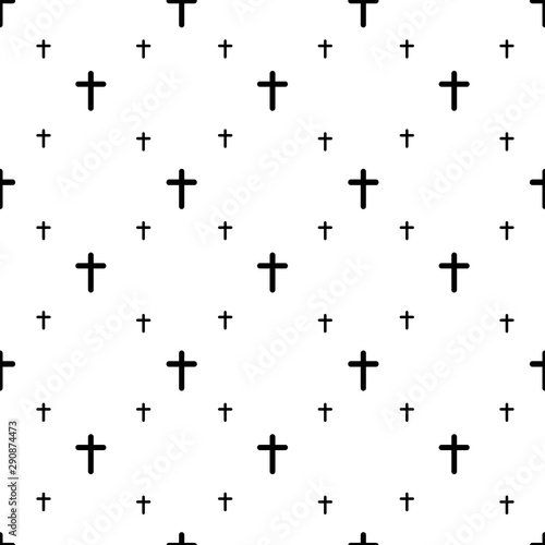 crosses seamless pattern background icon.