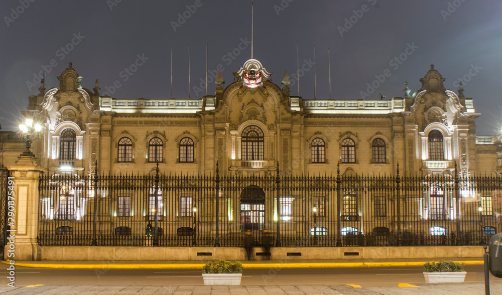 Fototapeta premium Government Palace - Lima, Perú
