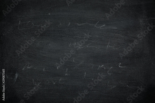 Abstract Chalk rubbed out on blackboard or chalkboard texture. clean school board for background or copy space for add text message. 