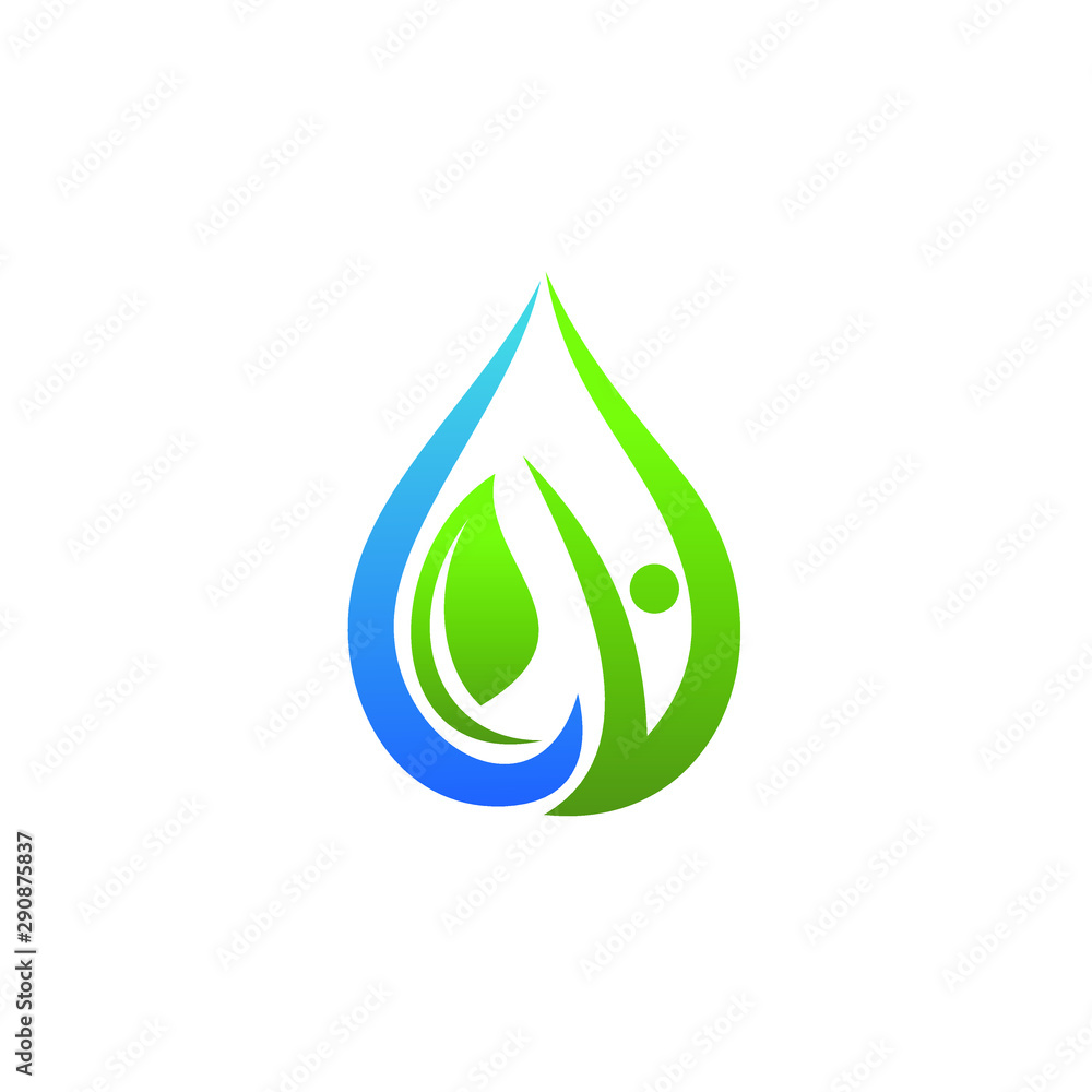 water drop Logo Template vector illustration design water drop Logo Template vector illustration design