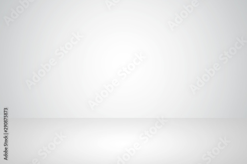 Abstract white gray gradient wall template background. Picture used web ad. 