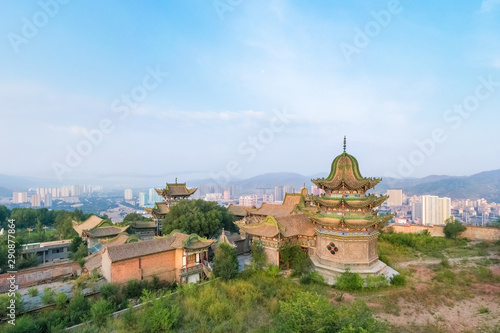 xining south mountain gongbei temple photo