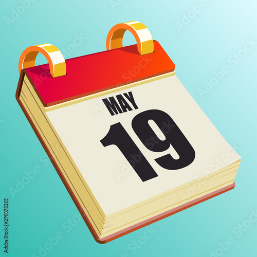 May 19 on Red Calendar