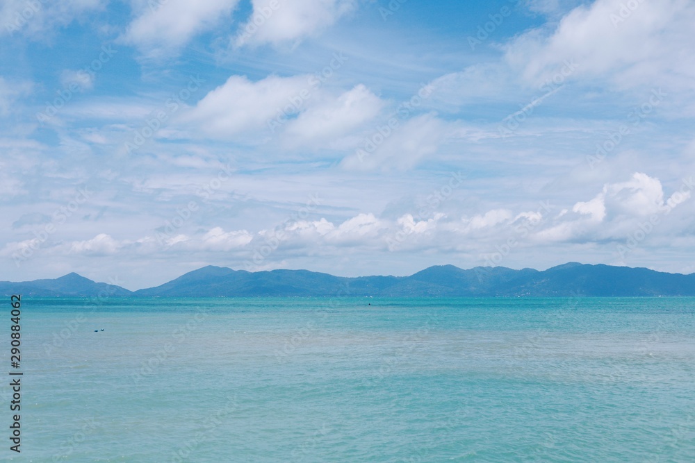 sea and blue sky