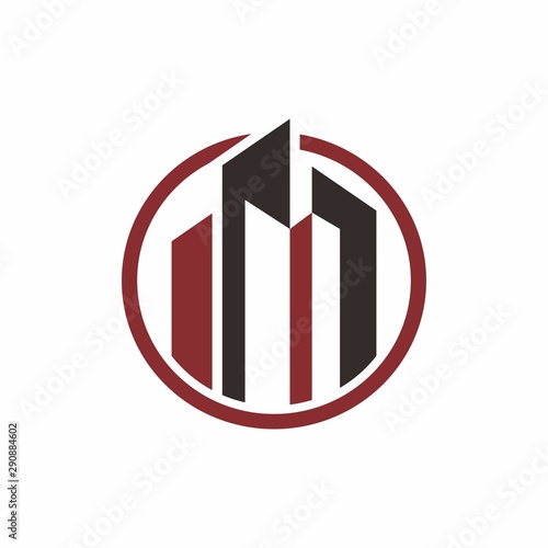 Real estate, home, house icon logo design template vector illustration