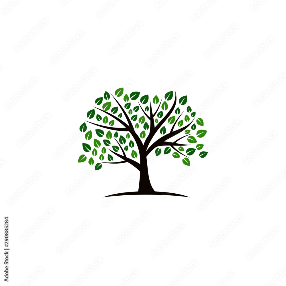 Tree vector icon. logo design elements. Tree vector icon. logo design elements.