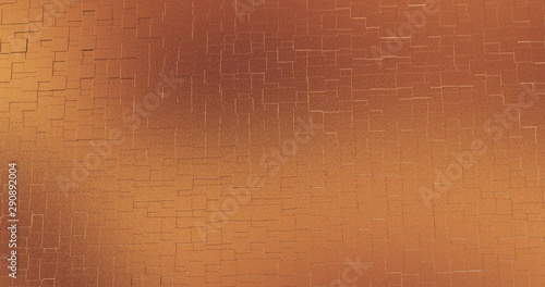 Abstract geometric rose golden backgroundfoil tiles texture seamless loop background 3D rendering