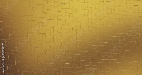 Abstract geometric rose golden backgroundfoil tiles texture seamless background 3D rendering