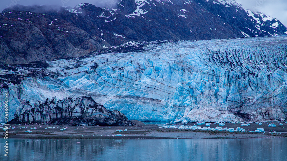 Glacier Bay, Alaska - obrazy, fototapety, plakaty 