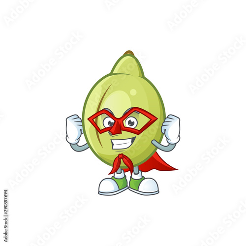 Super hero raw gubinge cartoon for design character