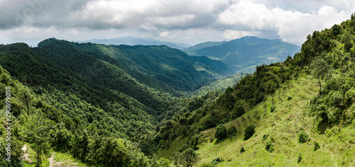 Hill fo Sailung, Nepal photo