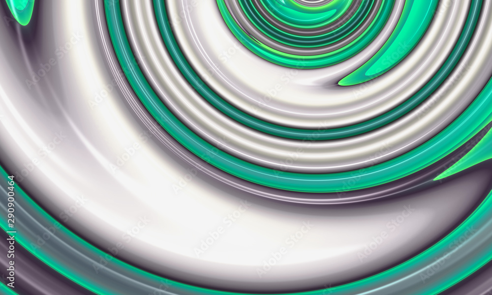 Beautiful swirl rays for art projects, business, banner, template, card. 3D illustration Beautiful swirl rays for art projects, business, banner, template, card. 3D illustration