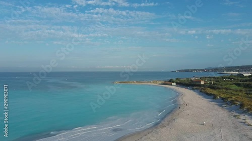 Wallpaper Mural Amazing view of Tuscany white beach in the morning Torontodigital.ca