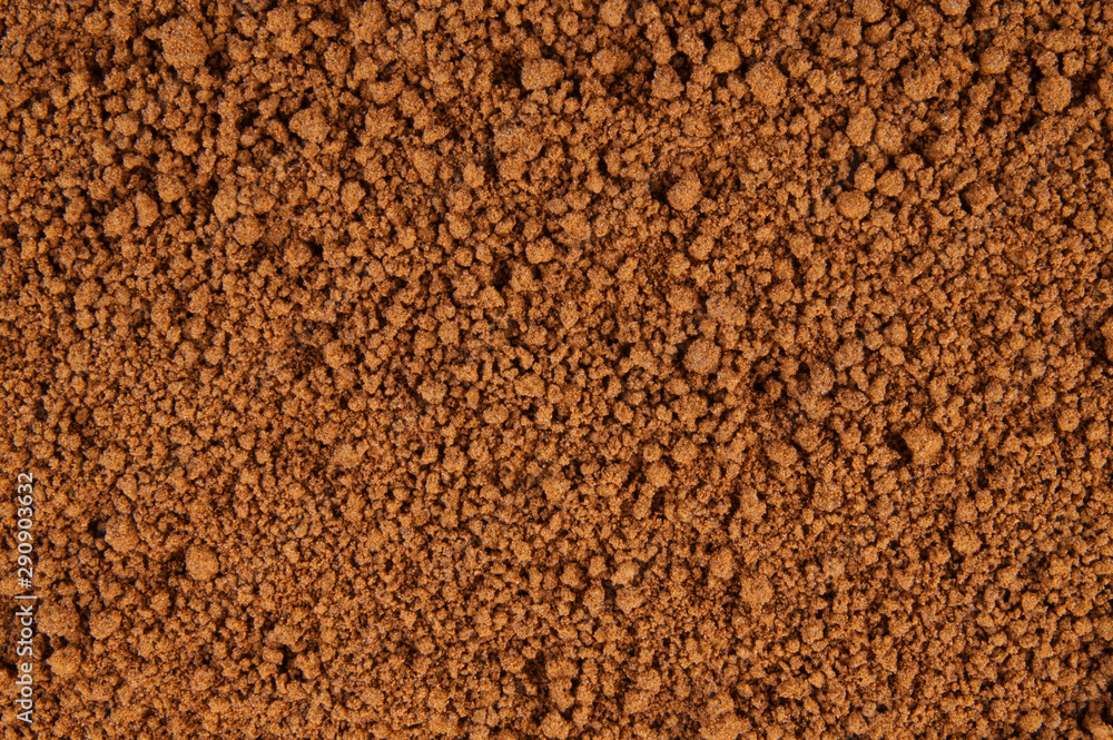 Instant coffee background Instant coffee background