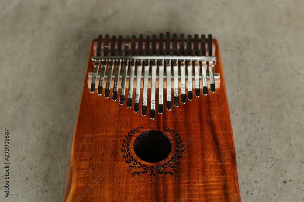 Kalimba or mbira is an African musical instrument.Traditional to