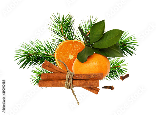 Dry orange, tangerine, cinn...