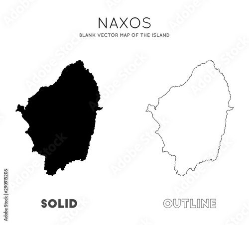 фотография Naxos map