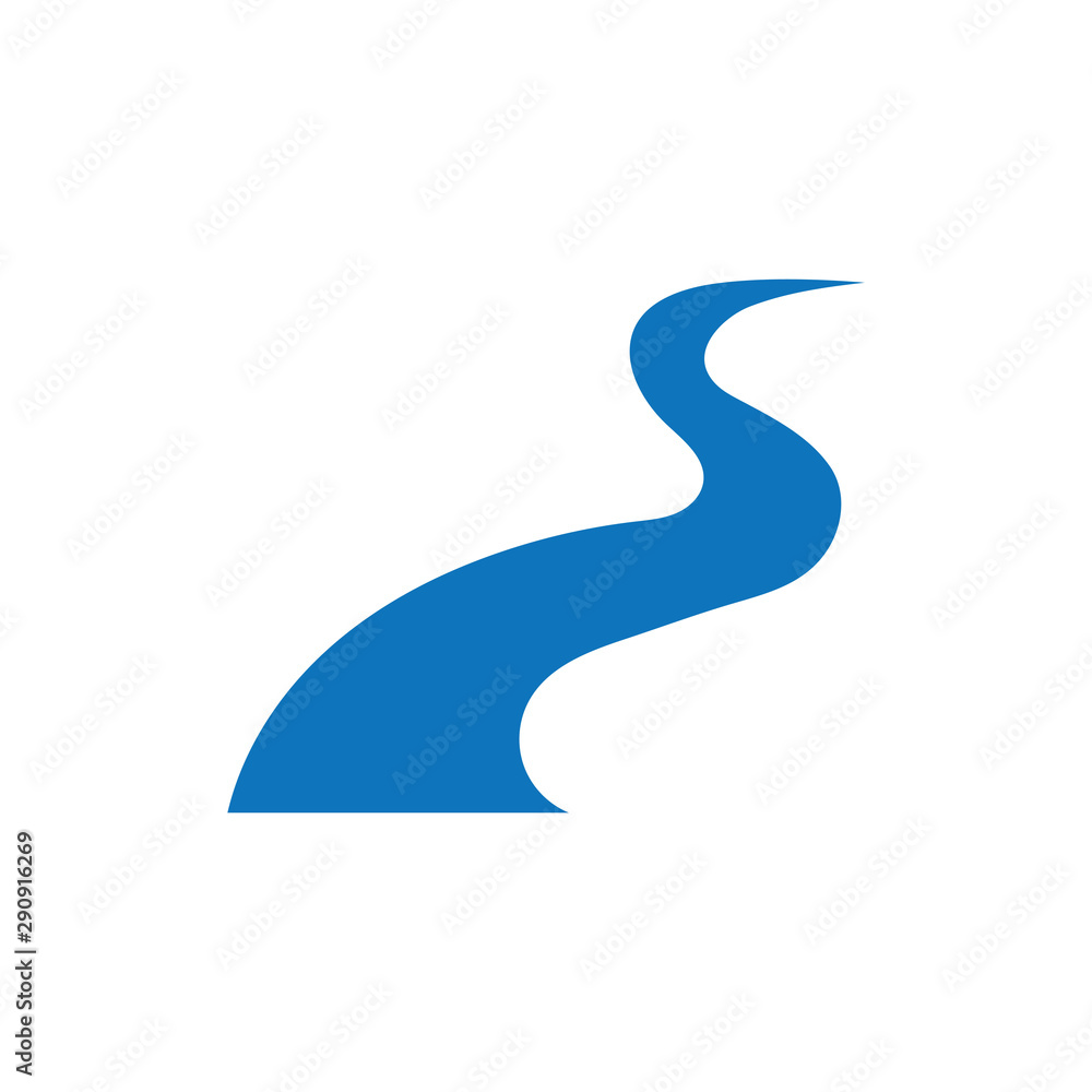 River Logo Template vector icon River Logo Template vector icon