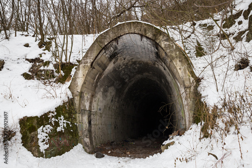 Tunnel in Tahanovce, Kosice, Slovakia