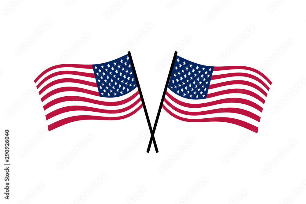 American flag, National flag of United States of America American flag, National flag of United States of America