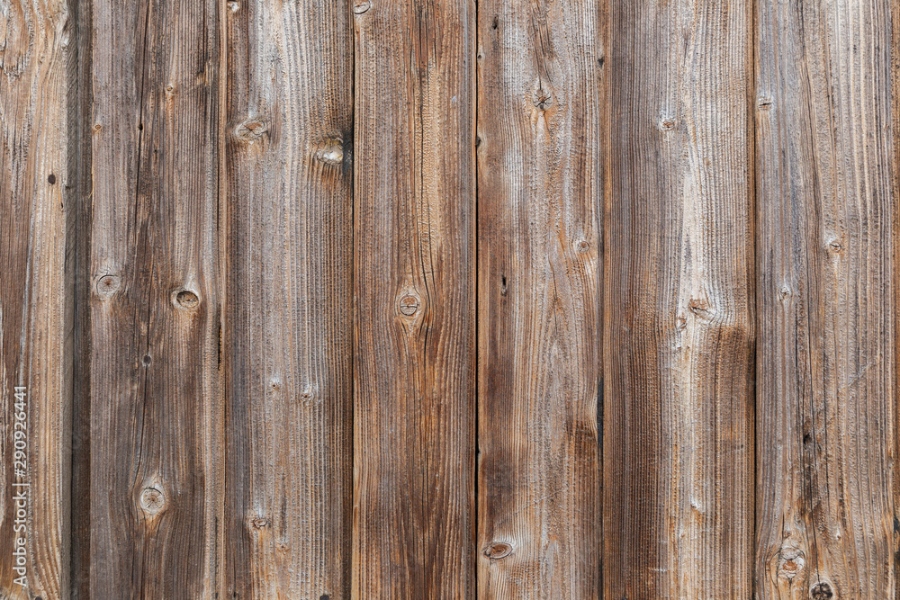 Texture of wooden boards at a kiosk Texture of wooden boards at a kiosk