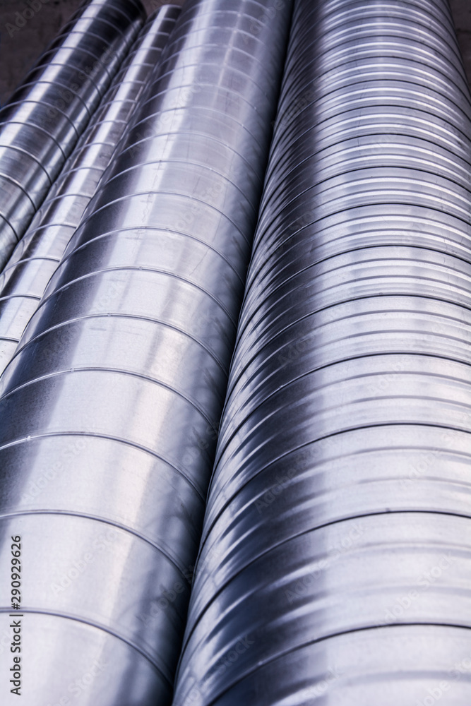 Fototapeta premium kanały wentylacyjne okrągłe