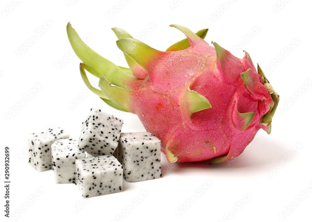 Dragon Fruit isolated on white background Dragon Fruit isolated on white background