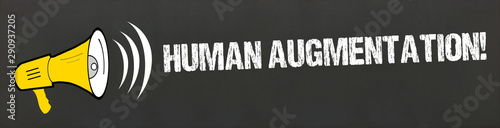Obraz na płótnie Human Augmentation! 