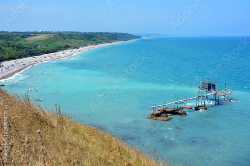 Принти на полотні Vasto, Abruzzo/Italy- The sunny reserve natural beach of Punta Aderci