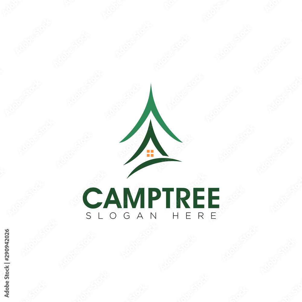 logo camptree, with new stylish color logo camptree, with new stylish color