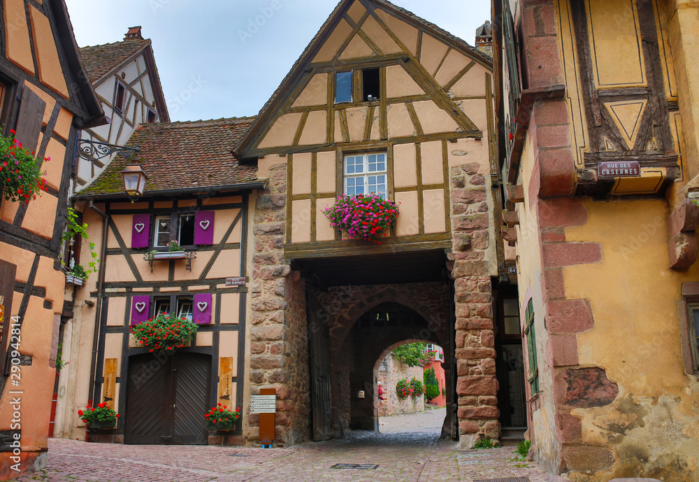 Fototapeta premium the old town of Riquewihr