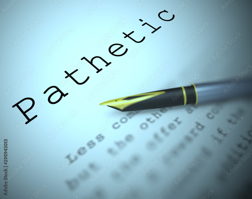 What Does Pathetic Mean Discount Cityofclovis