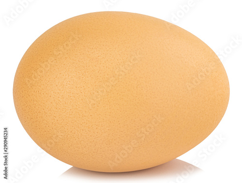 Eggs isolated on white background.With clipping path